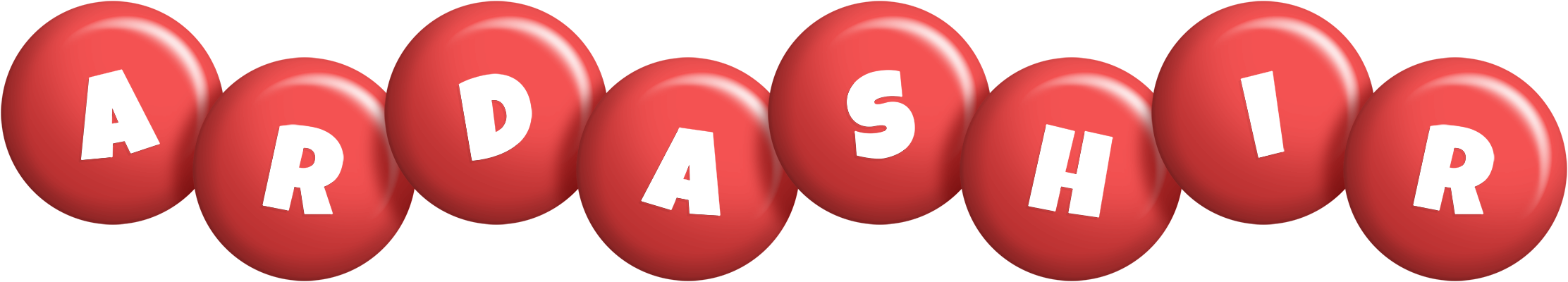 Ardashir candy-red logo