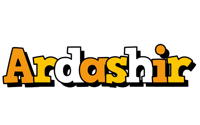 Ardashir cartoon logo