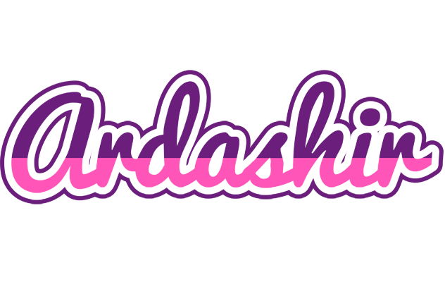 Ardashir cheerful logo