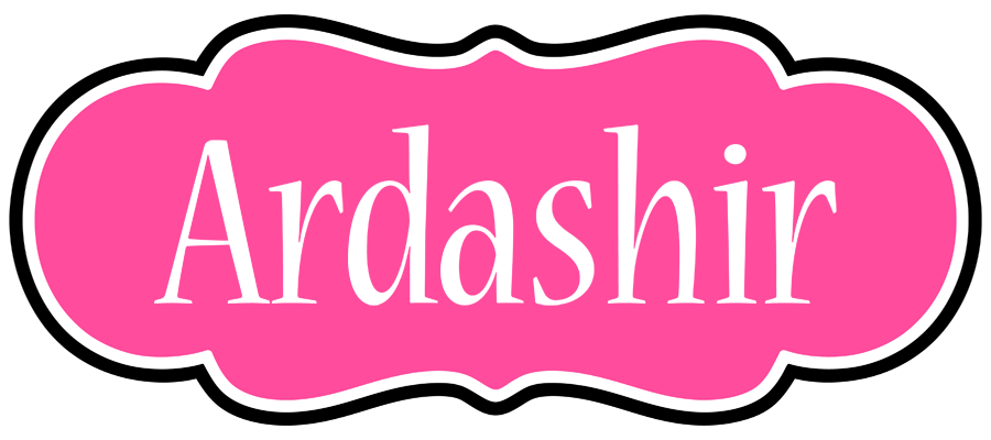 Ardashir invitation logo
