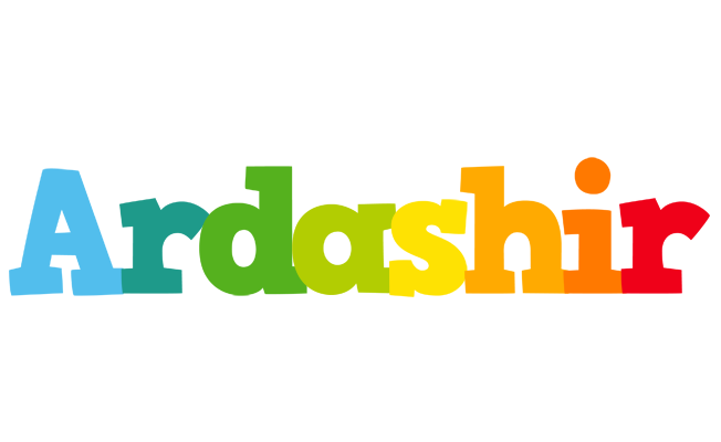 Ardashir rainbows logo