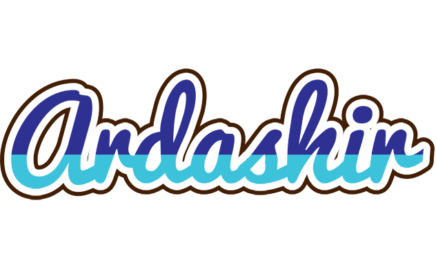 Ardashir raining logo