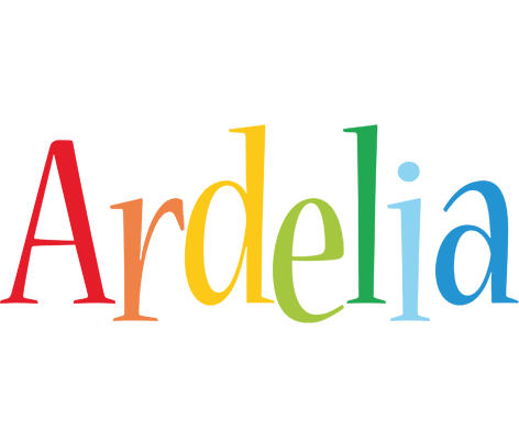 Ardelia birthday logo