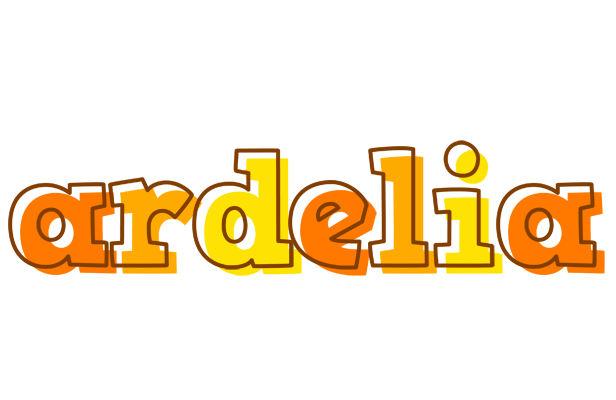 Ardelia desert logo