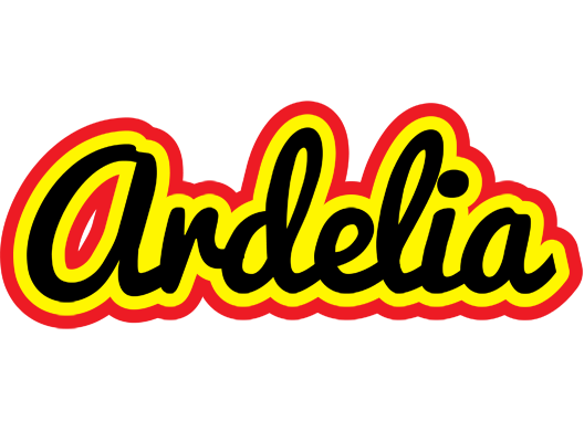 Ardelia flaming logo