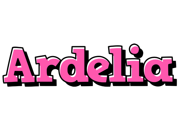 Ardelia girlish logo