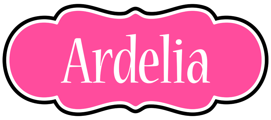 Ardelia invitation logo