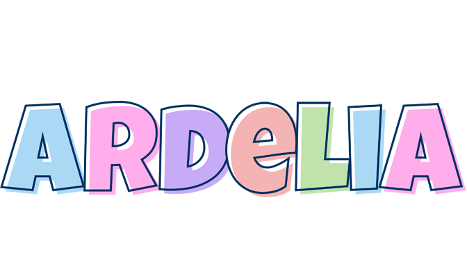 Ardelia pastel logo