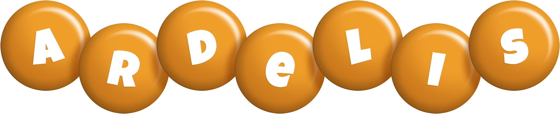 Ardelis candy-orange logo