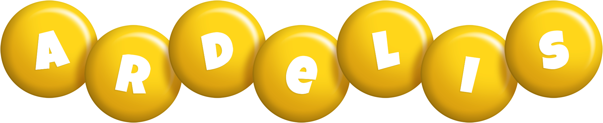 Ardelis candy-yellow logo