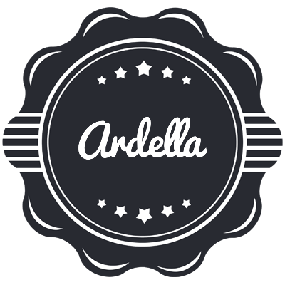 Ardella badge logo