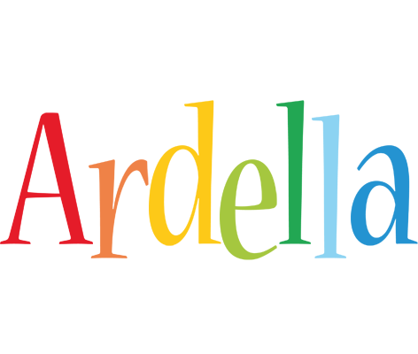 Ardella birthday logo