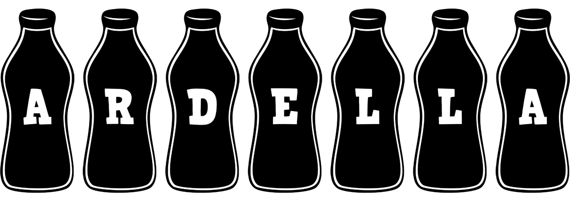 Ardella bottle logo