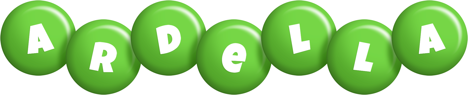 Ardella candy-green logo