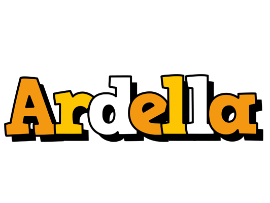 Ardella cartoon logo
