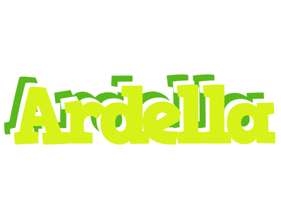 Ardella citrus logo