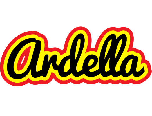 Ardella flaming logo