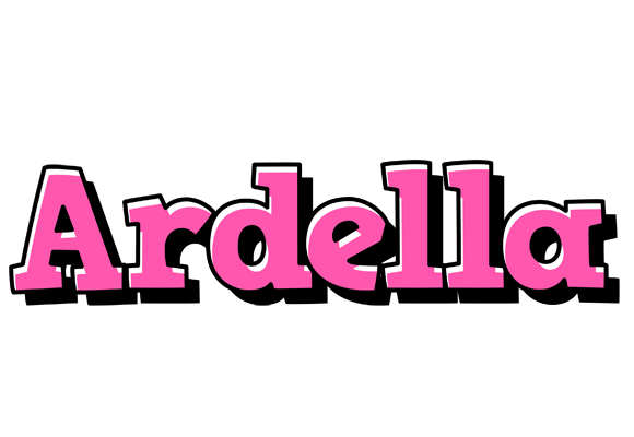 Ardella girlish logo