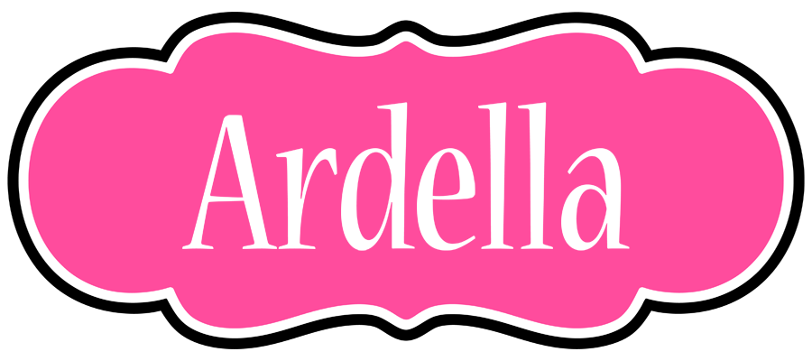 Ardella invitation logo