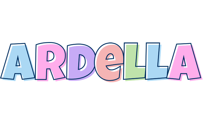 Ardella pastel logo
