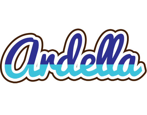 Ardella raining logo