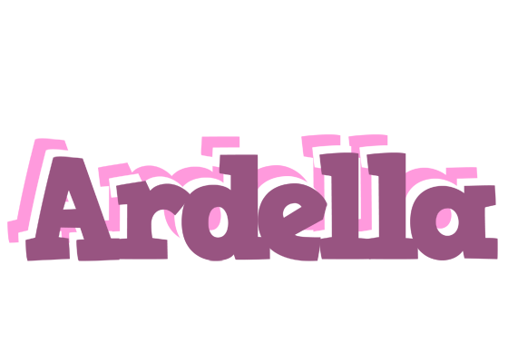 Ardella relaxing logo