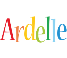 Ardelle birthday logo