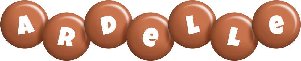 Ardelle candy-brown logo