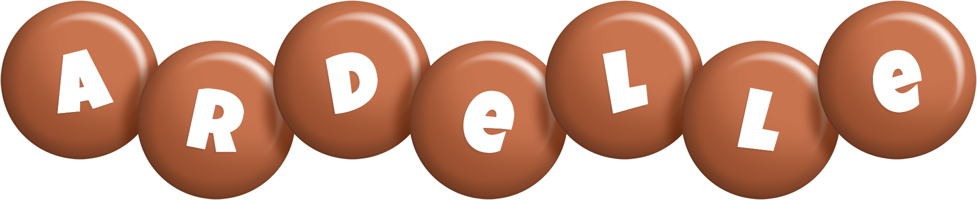 Ardelle candy-brown logo