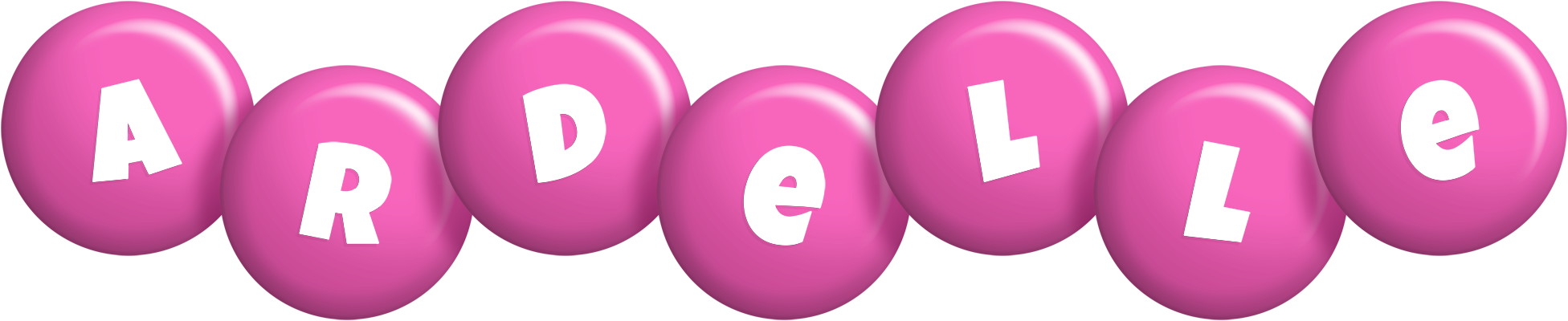 Ardelle candy-pink logo