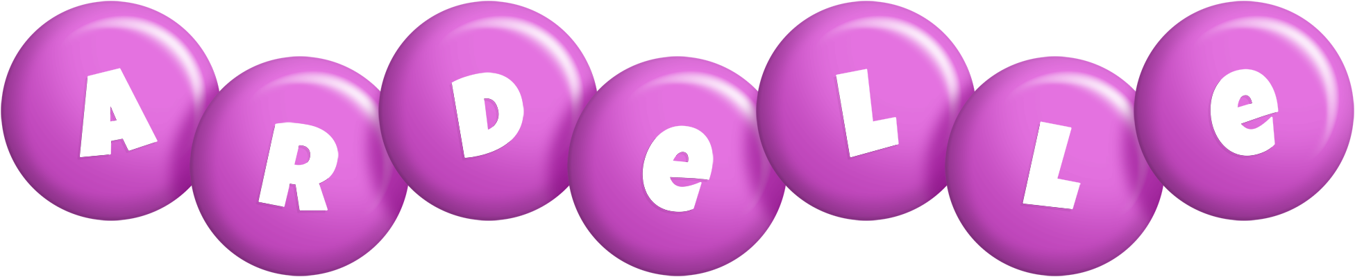 Ardelle candy-purple logo