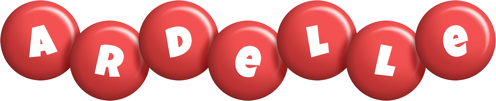 Ardelle candy-red logo