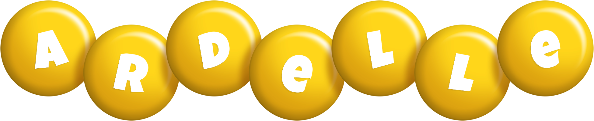 Ardelle candy-yellow logo