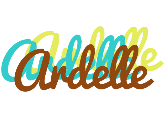 Ardelle cupcake logo
