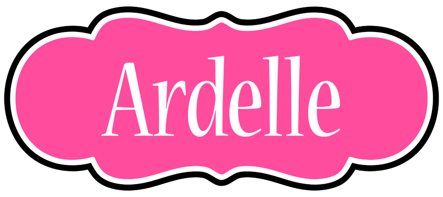 Ardelle invitation logo