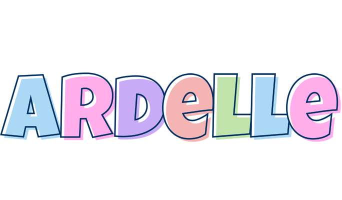 Ardelle pastel logo