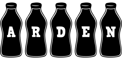 Arden bottle logo