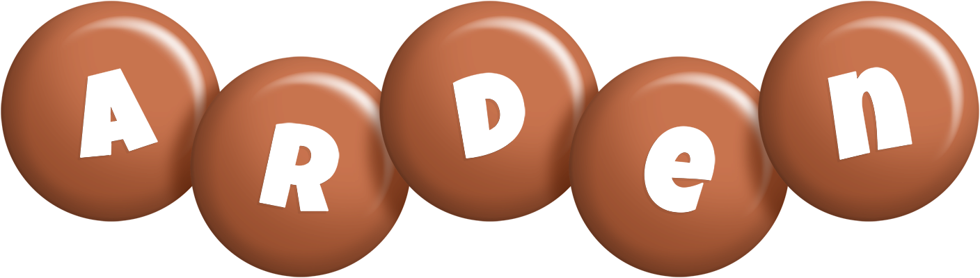 Arden candy-brown logo