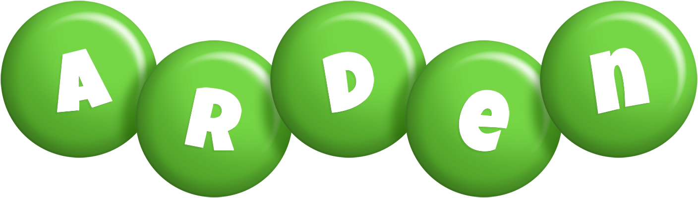 Arden candy-green logo