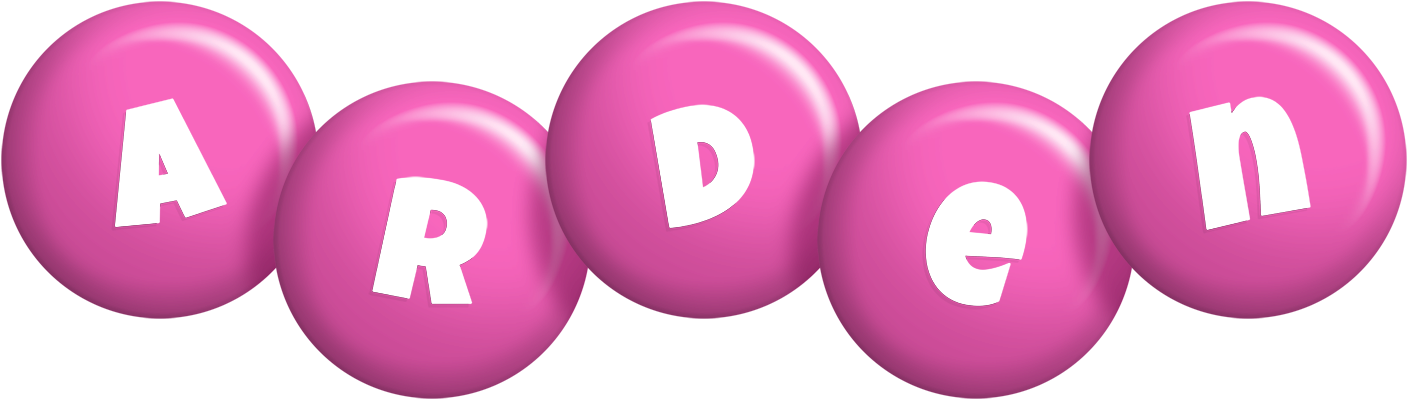 Arden candy-pink logo