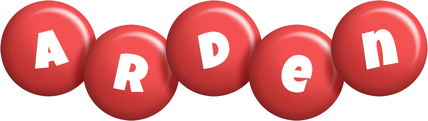 Arden candy-red logo