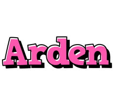 Arden girlish logo