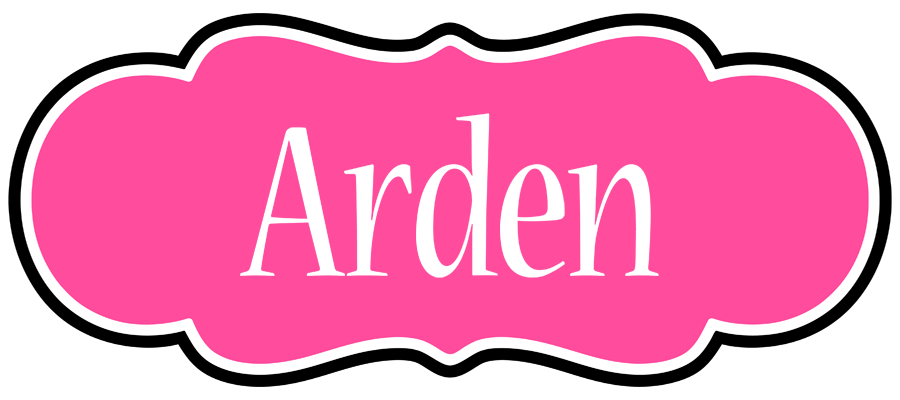 Arden invitation logo