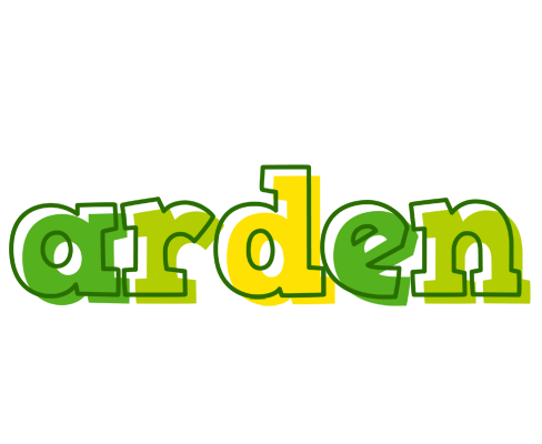 Arden juice logo