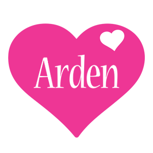 Arden love-heart logo