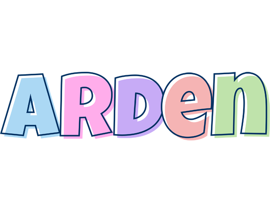 Arden pastel logo
