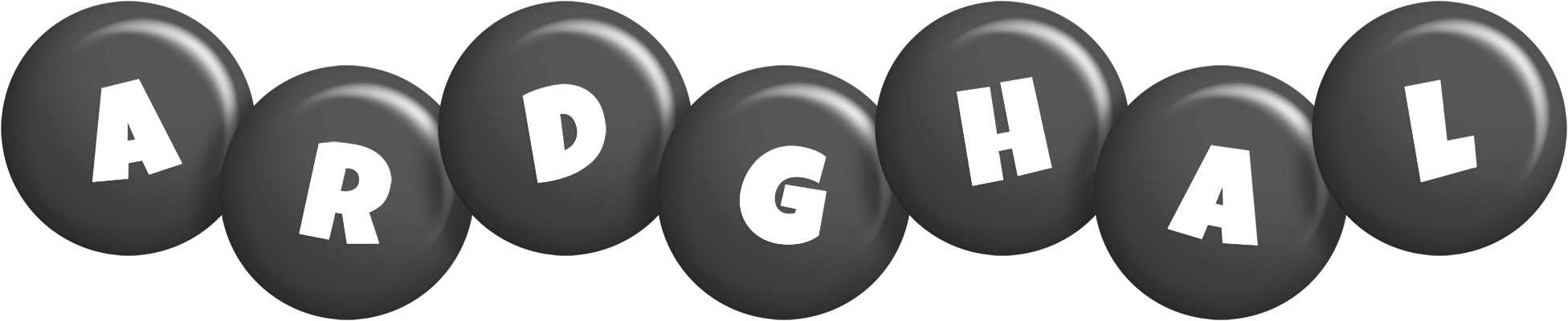 Ardghal candy-black logo