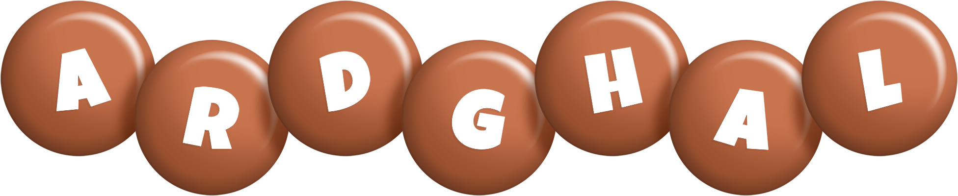 Ardghal candy-brown logo