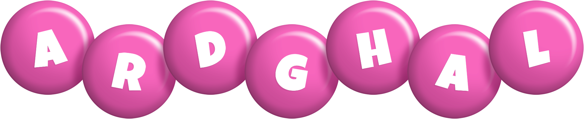 Ardghal candy-pink logo