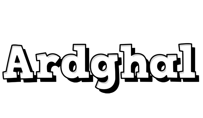 Ardghal snowing logo